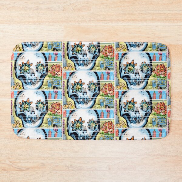 Item preview, Pop-art tape cassette Day of the dead  designed and sold by Gammaraybots.
