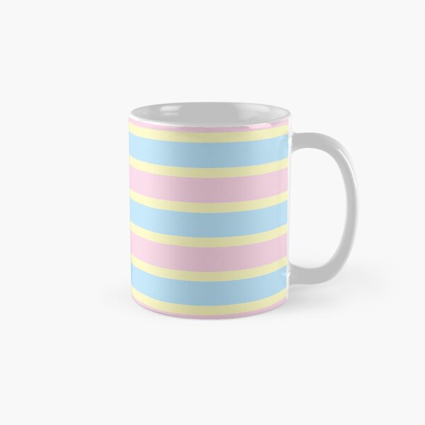 Item preview, Varying Horizontal Stripes - Yellow, Blue and Pink designed and sold by TheFrostedDonut.