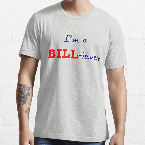 Erie Apparel Buffalo Bill Tee Extra Small / Heather White