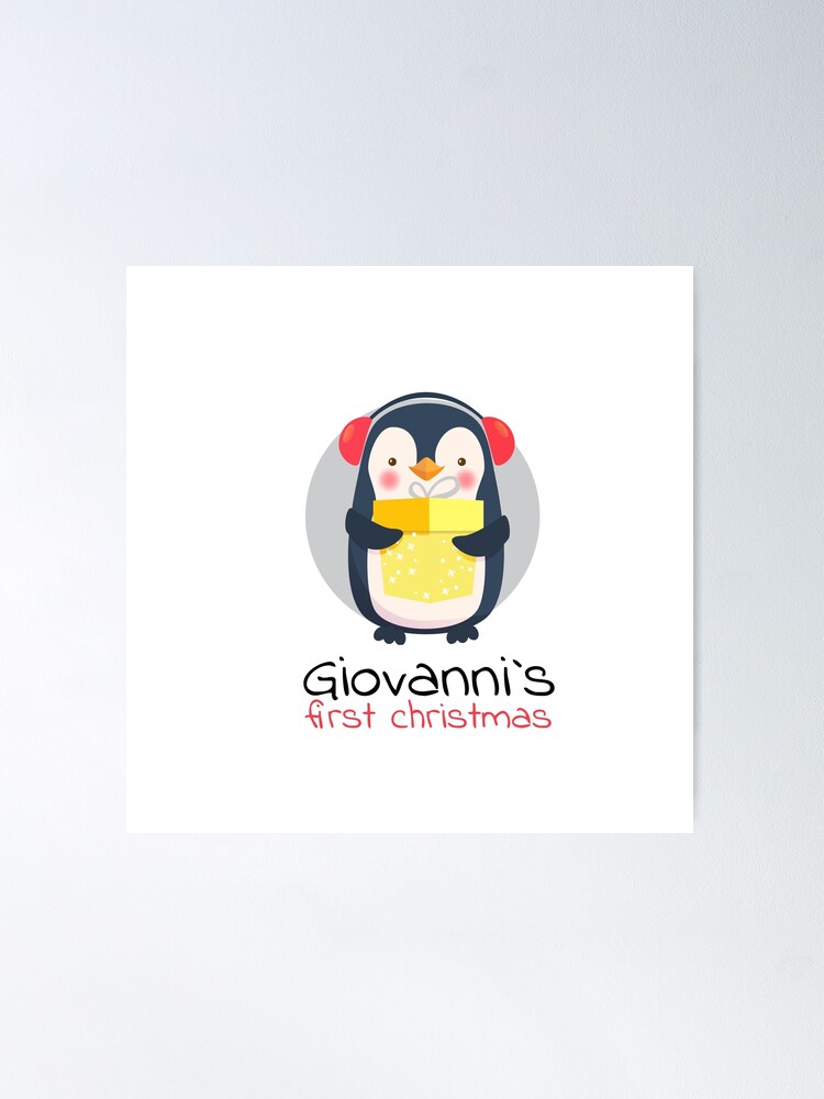 Giovanni first christmas | Poster