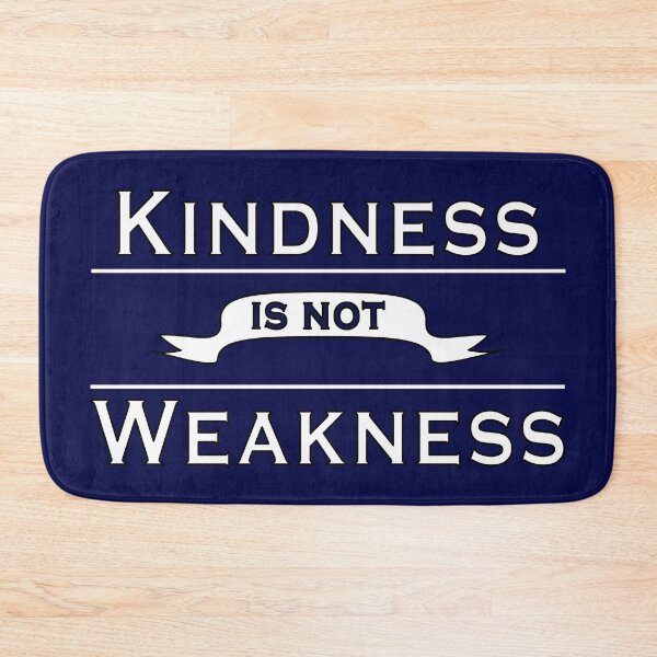 Item preview, Kindness is not Weakness Navy Blue designed and sold by Shanestillz.