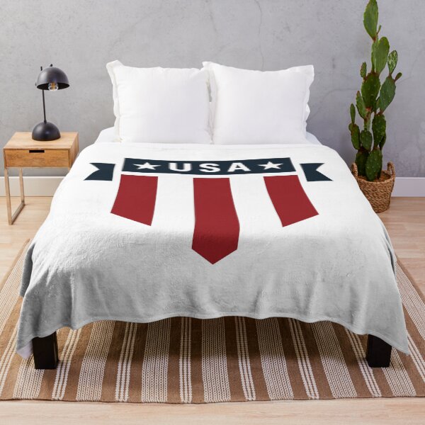 Item preview, USA Pride Red White and Blue Patriotic Shield designed and sold by hobrath.