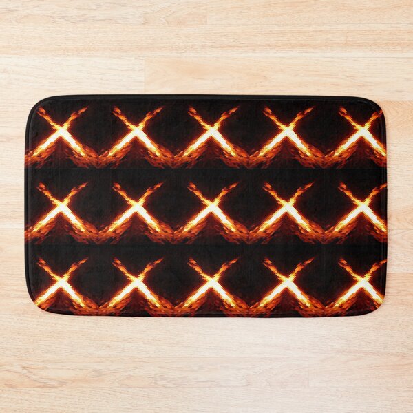 Item preview, Fiery rays on black background designed and sold by IrinaGuArt.
