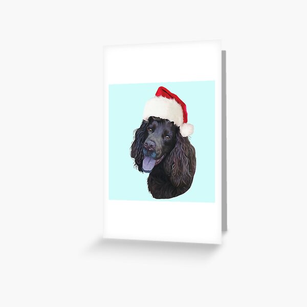 Christmas Cocker Greeting Card