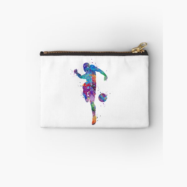 Item preview, Soccer Player Watercolor Painting Art Print Gifts designed and sold by LotusGifts.