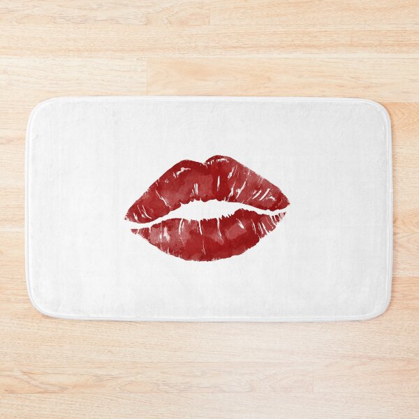 Item preview, Red Lipstick Kiss Print  designed and sold by newburyboutique.