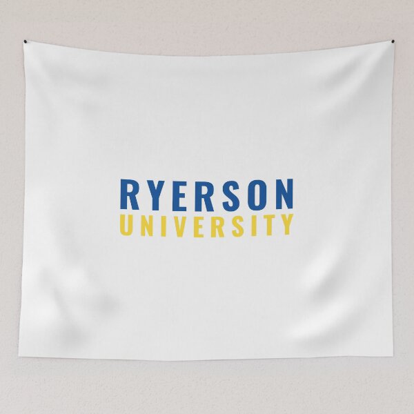 Item preview, Ryerson University Logo (Modern Blue Yellow) designed and sold by Everyday Designs.