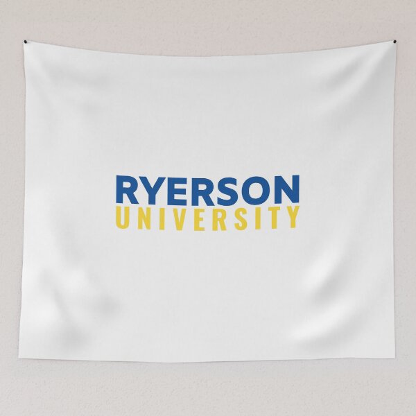Item preview, Ryerson University Logo (Modern Bold Blue Yellow) designed and sold by Everyday Designs.