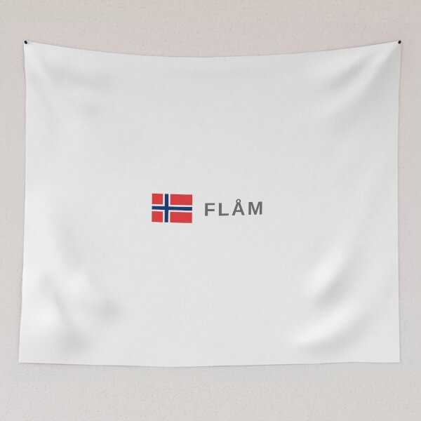 Artikelvorschau, Flåm Norwegen entworfen und verkauft von tshirtsnorway.