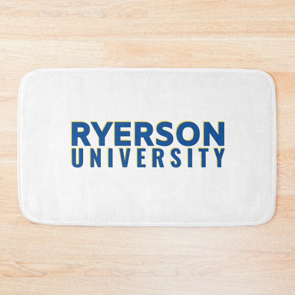 Item preview, Ryerson University Logo (Modern Bold Blue Yellow 3D) designed and sold by Everyday Designs.