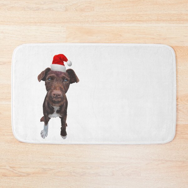 Item preview, Christmas Patterdale puppy designed and sold by cathyscreations.