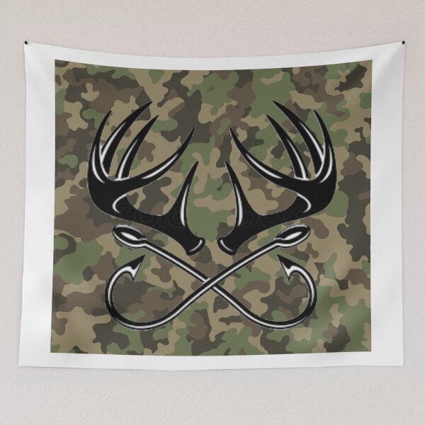Item preview, Camo Antlers & Hooks designed and sold by marybethlee.