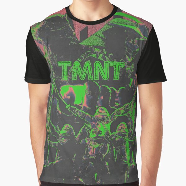 1990s Ninja Turtles - Teenage Mutant Ninja Turtles Black T-Shirt - Ign Store S