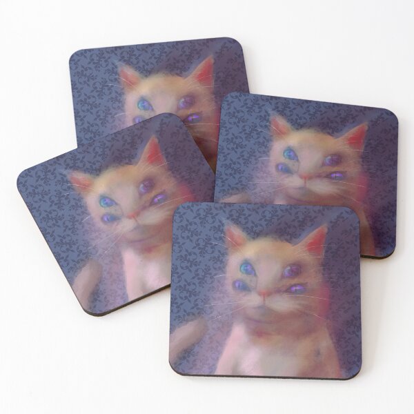 Item preview, Four eyes cat  designed and sold by DorianaGray.