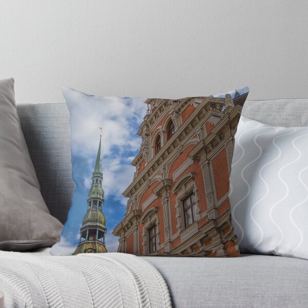 Item preview, Latvia. Riga. The Spire and the House. designed and sold by vadim19.