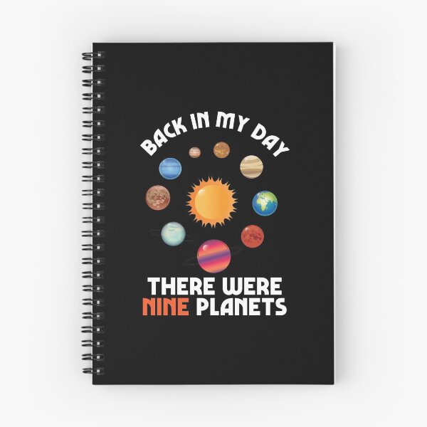 Item preview, 9 Planets Back In My Day Science Astronomy Gift designed and sold by haselshirt.