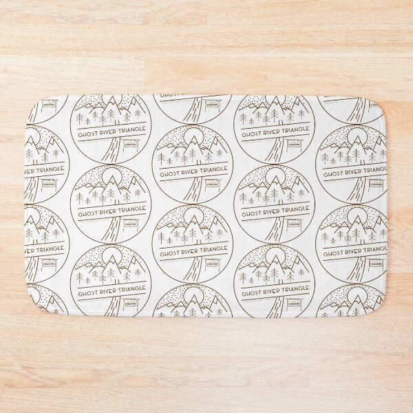 Item preview, Ghost River Triangle Welcome designed and sold by JenniferOh.