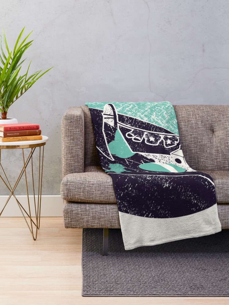 Alternate view of On the hand Throw Blanket