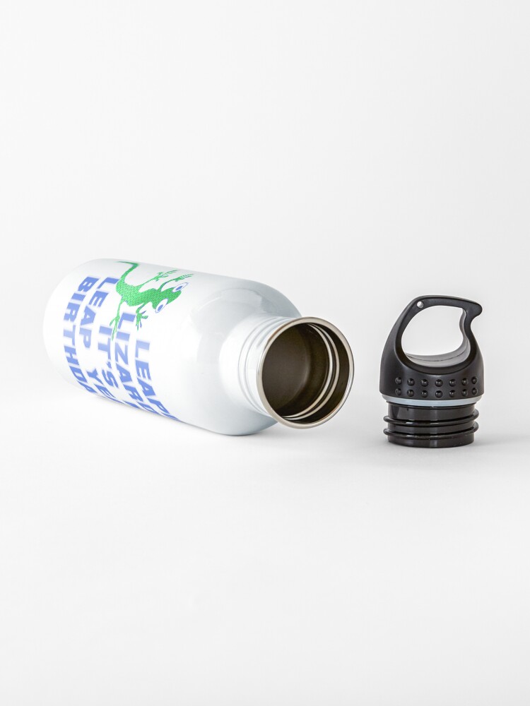 Alternate view of Leapin' Lizards! It's My Leap Year Birthday! Water Bottle