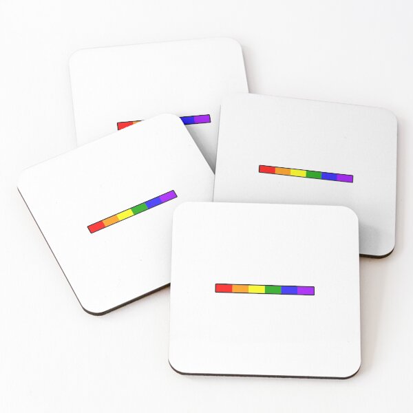 Item preview, Subtle LGBT+ Pride Flag Strip designed and sold by SpookyWoosh.