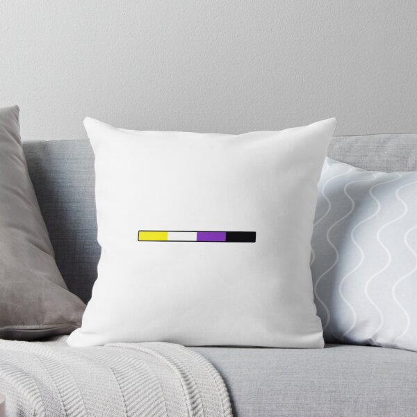 Item preview, Subtle Non-binary Pride Flag Strip designed and sold by SpookyWoosh.