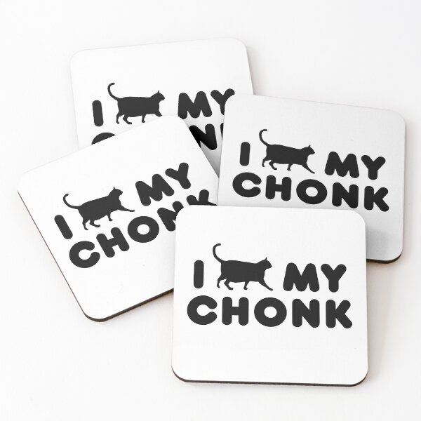 Item preview, I Love My Chonk - Inverted designed and sold by CCCDesign.