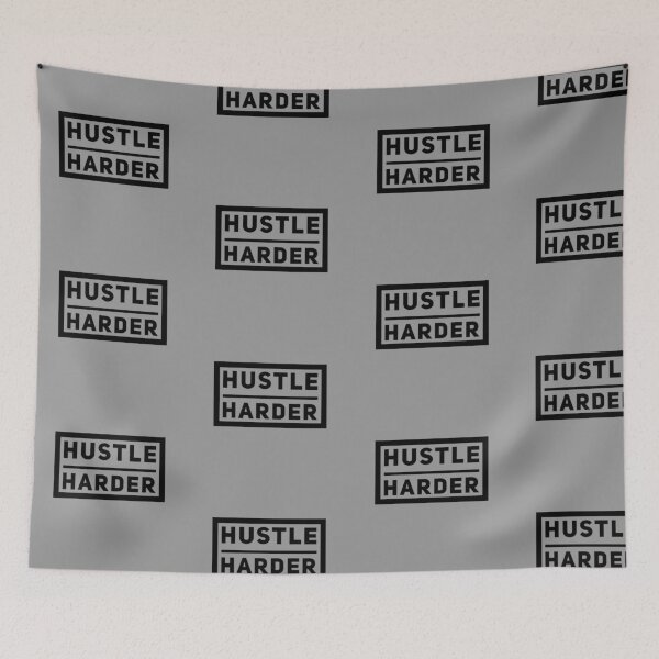 Item preview, Hustle harder  designed and sold by dtmtattoo.
