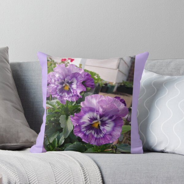 Item preview, Beautiful Purple Pansies in the Garden designed and sold by Sarah  Rajkotwala.