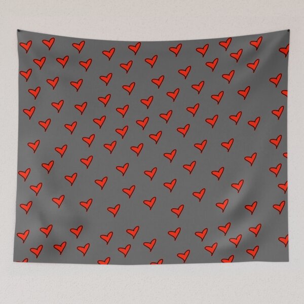 Item preview, heart pattern designed and sold by theerraticmind.