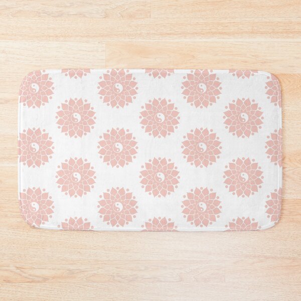 Item preview, Light pink mandala yin yang designed and sold by Rosalind Chalcraft.
