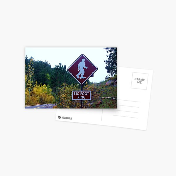 Item preview, Bigfoot Crossing designed and sold by rosaliemcm.