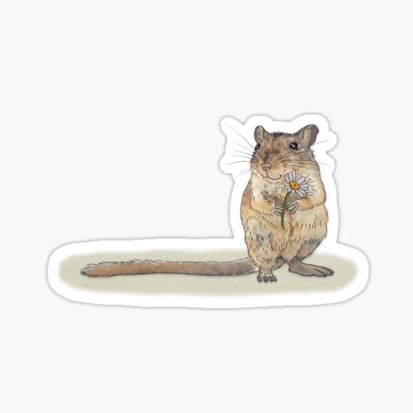 Vista previa del artículo con la obra «Ramo de Gerbil», diseñado y vendido por cupofcolour.