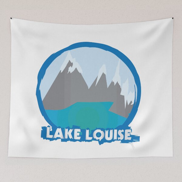 Item preview, Lake Louise Illustrator Graphic designed and sold by LiamTheo.