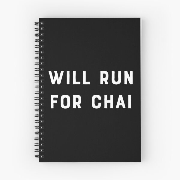 Item preview, Will Run for Chai designed and sold by teesaurus.