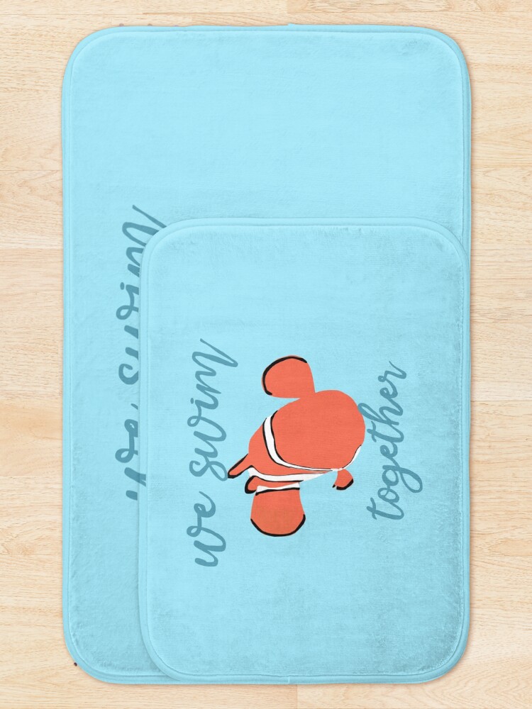 Alternate view of Just Keep Swimming Bath Mat