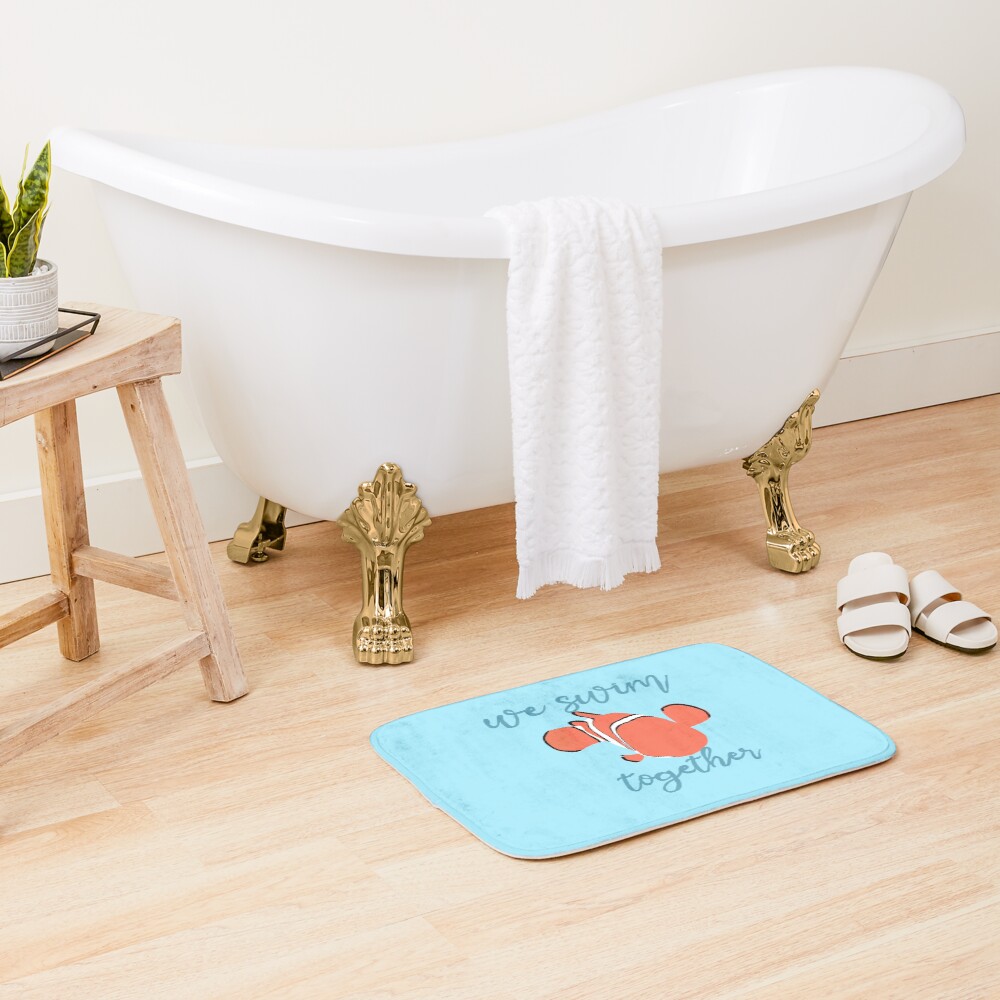 Just Keep Swimming Bath Mat