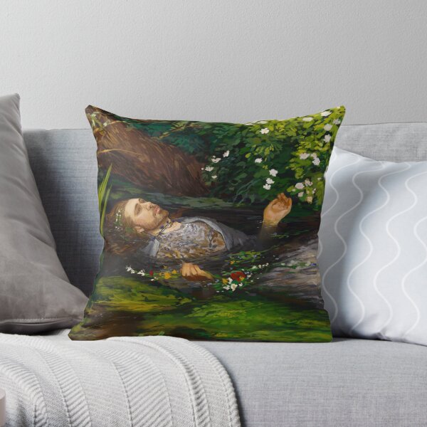 Ophelia but make it hozier Throw Pillow