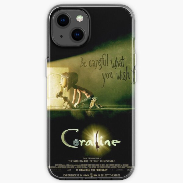 Coraline poster iPhone Soft Case