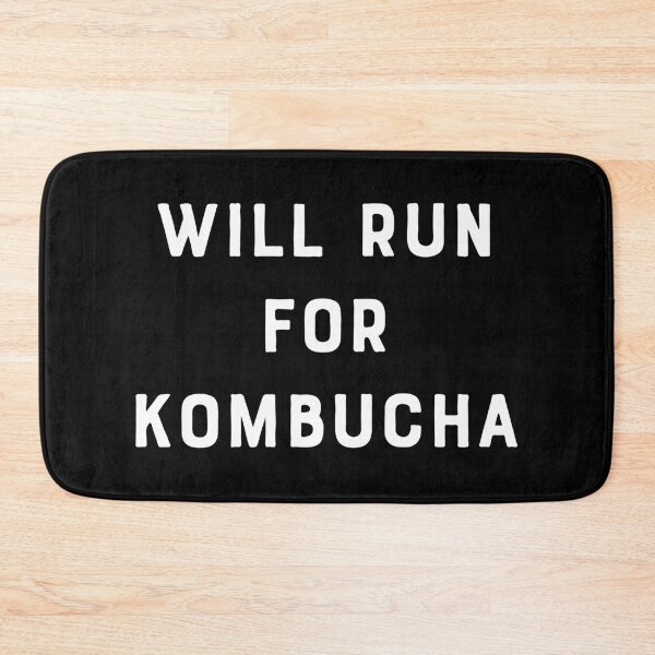 Item preview, Will Run For Kombucha designed and sold by teesaurus.