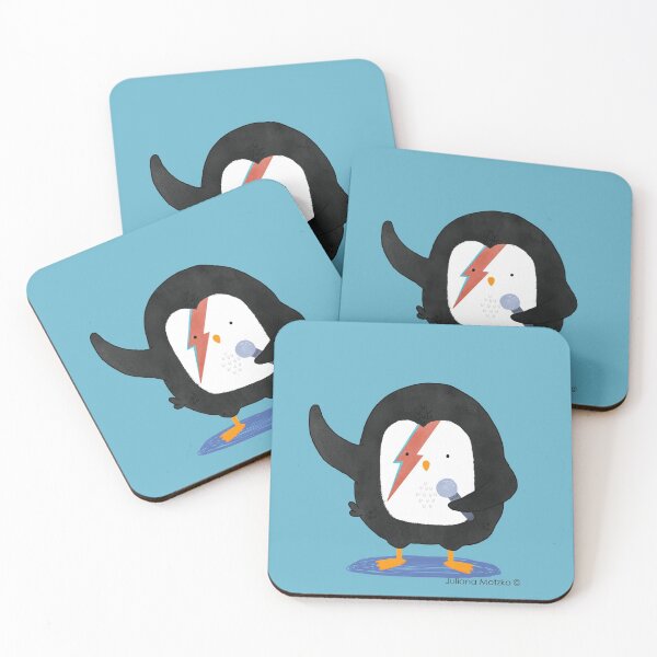 Item preview, Penguin Ziggy Stardust designed and sold by thepenguinsfamily.