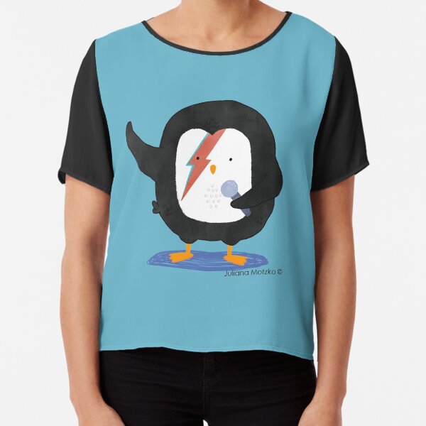 Penguin Ziggy Stardust Chiffon Top