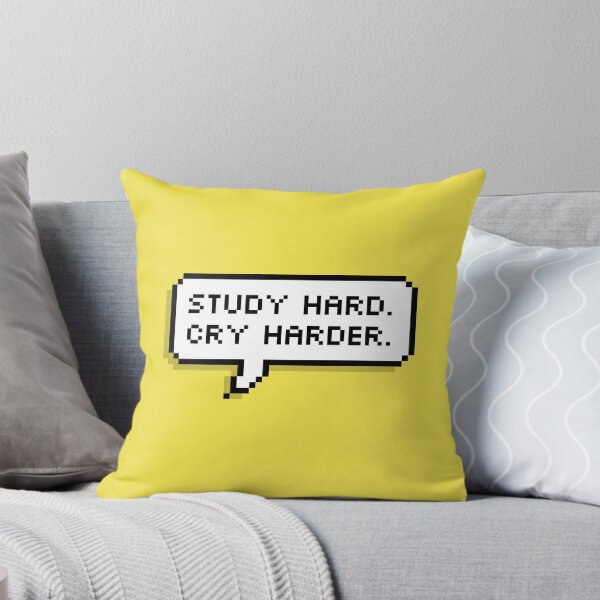 Item preview, Study hard, cry harder. designed and sold by studiousmage.