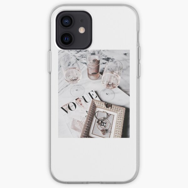 vogue rose Coque souple iPhone