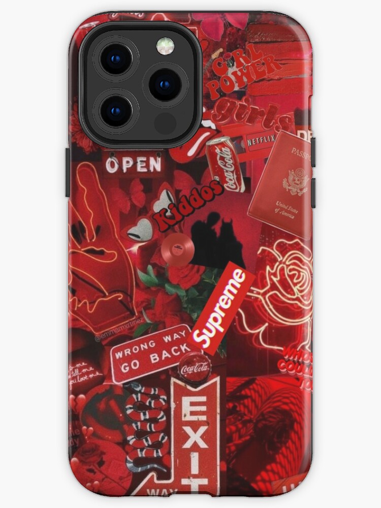 Supreme Red iPhone 13 Case