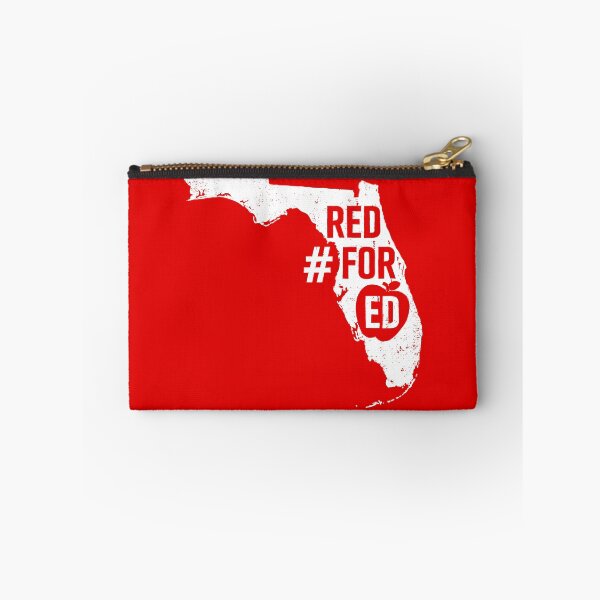 Item preview, Red for Ed Florida State Outline designed and sold by mindeverykind.