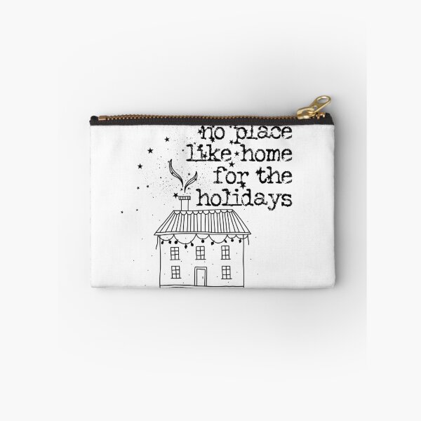 Item preview, No place like home for the holidays typography text art quote by Word Fandom - wordfandom designed and sold by Kerry Pritchard.