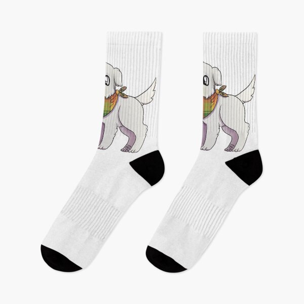 Item preview, My grandma’s friend’s dogs socks  designed and sold by UnicornDaya.