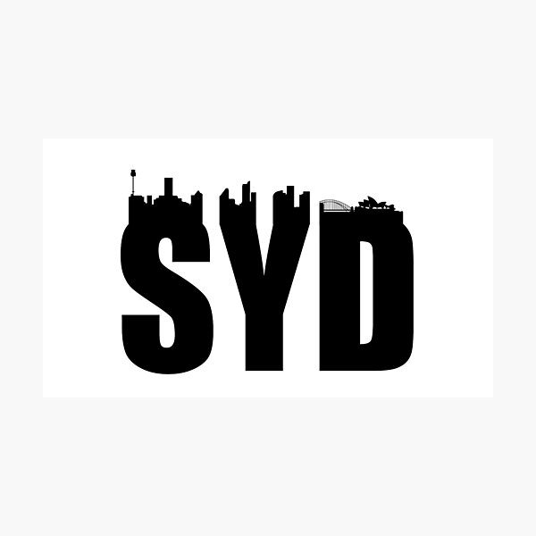 Artikelvorschau, SYD-Skyline entworfen und verkauft von HannnahFraymann.