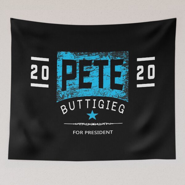 Item preview, Pete Buttigieg For President | Blue Grungy Style designed and sold by NeoMundo.