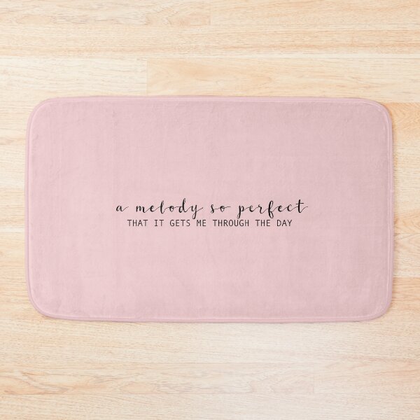 Item preview, "A melody so perfect that it gets me through the day" memories inspired lines designed and sold by iyaakarim.